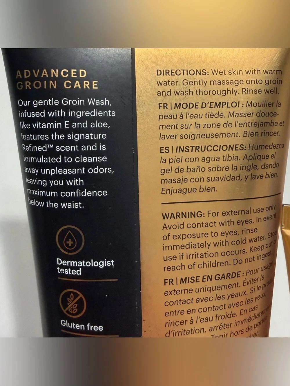 {Set of 2} MANSCAPED Crop Cleanser Groin Wash, 6oz AND Crop Soother Lotion, 2oz